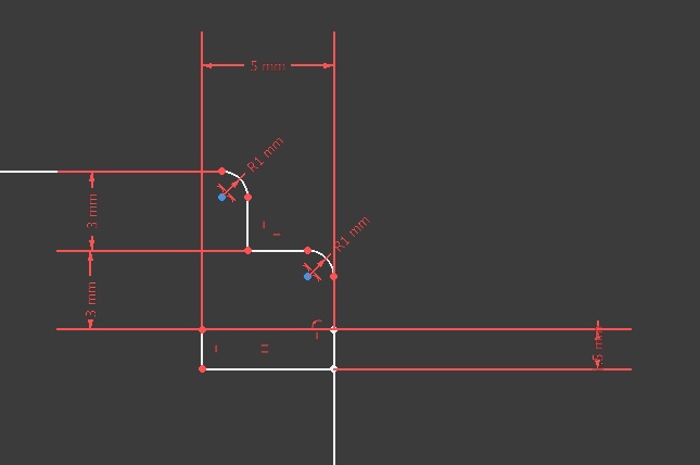 Getting the radius applied to each corner very easy with a click of a button